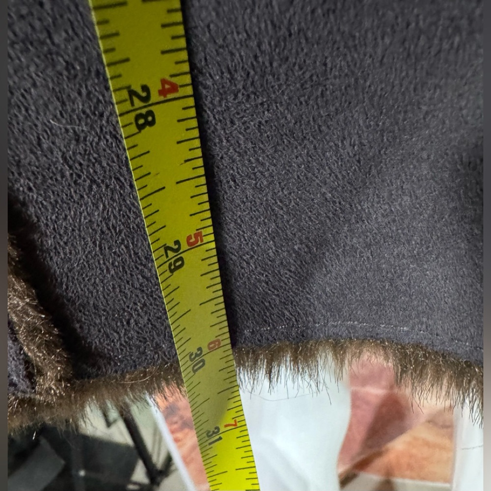 Michael Kors Faux Suede & Fur Coat - Picture 9 of 9